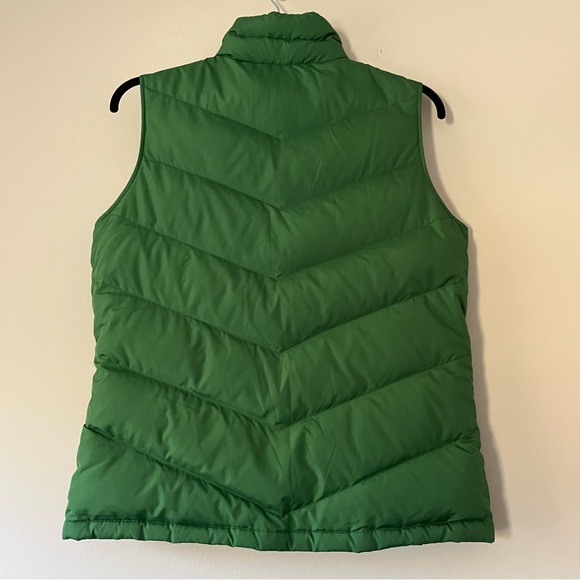 Lands’ End Green Down Puffer Vest - Picture 4 of 8